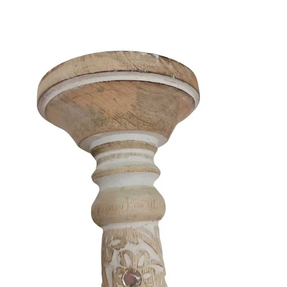 Exotic Pillar Carved Wood  12
